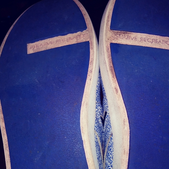 👾Creative Recreation shoes. Blue speckled leather - Picture 3 of 4